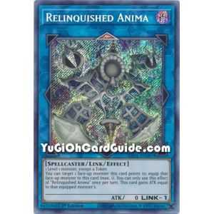 Relinquished Anima (Secret Rare) – Brothers of Legend | Carta YUGIOH en México