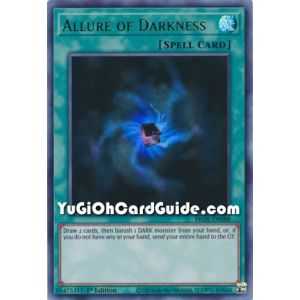 Allure of Darkness (Ultra Rare) – Brothers of Legend | Carta YUGIOH en México