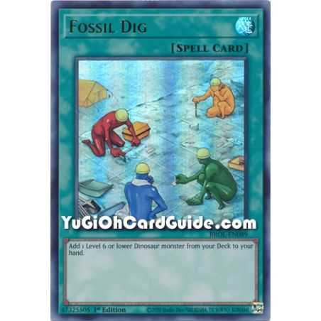 Fossil Dig (Ultra Rare) – Brothers of Legend | Carta YUGIOH en México