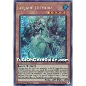 Icejade Tremora (Secret Rare) – Burst of Destiny | Carta YUGIOH en México