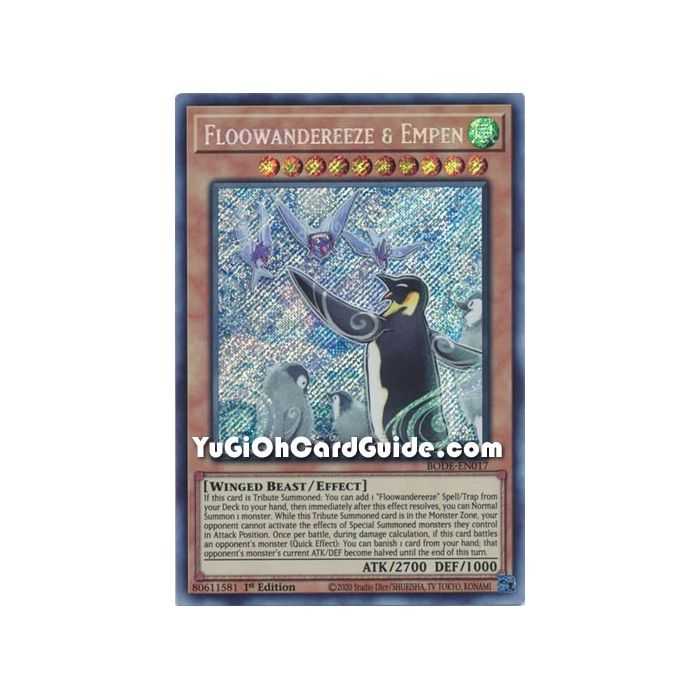 Floowandereeze & Empen (Secret Rare) – Burst of Destiny | Carta YUGIOH en México