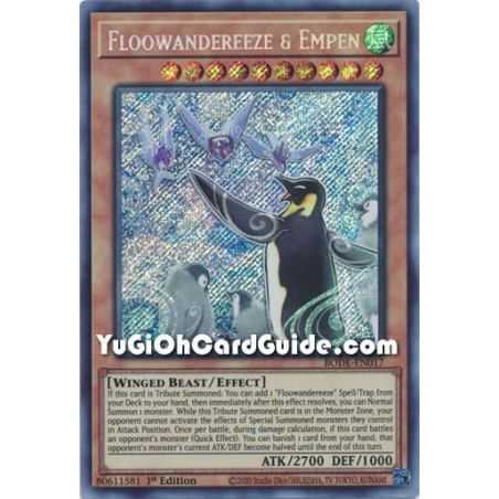 Floowandereeze & Empen (Secret Rare) – Burst of Destiny | Carta YUGIOH en México
