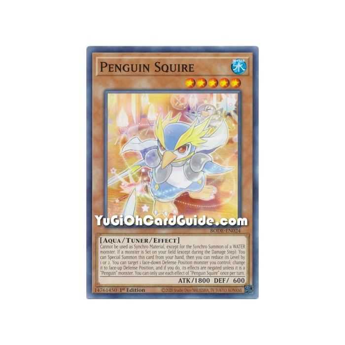 Penguin Squire (Common) – Burst of Destiny | Carta YUGIOH en México