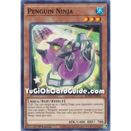Penguin Ninja (Common) – Burst of Destiny | Carta YUGIOH en México