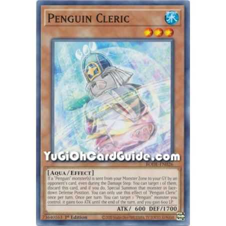 Penguin Cleric (Common) – Burst of Destiny | Carta YUGIOH en México