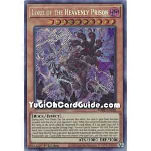 Lord of the Heavenly Prison (Secret Rare) – Burst of Destiny | Carta YUGIOH en México