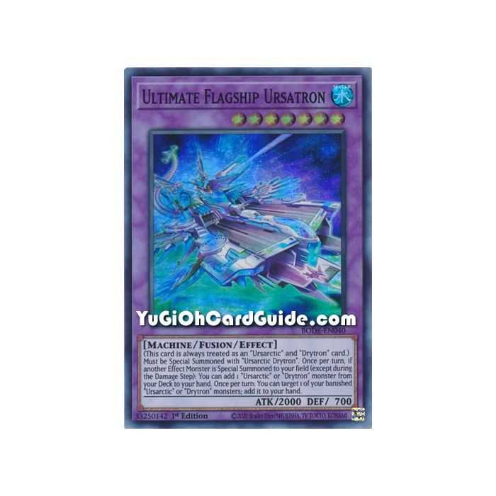 Ultimate Flagship Ursatron (Super Rare) – Burst of Destiny | Carta YUGIOH en México