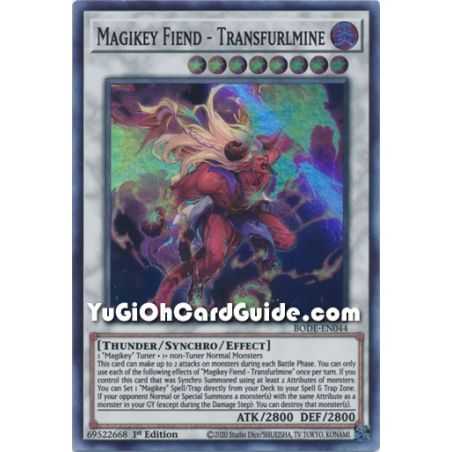 Magikey Fiend - Transfurlmine (Super Rare) – Burst of Destiny | Carta YUGIOH en México