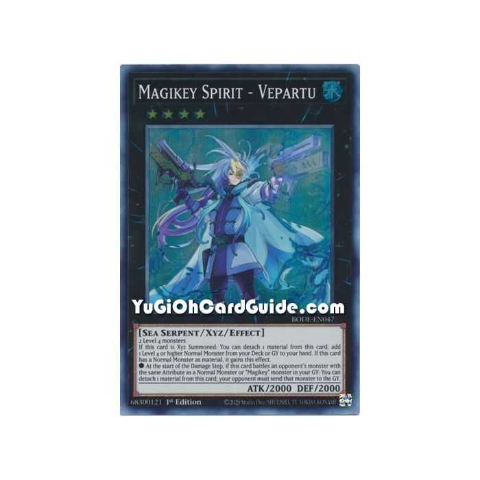 Magikey Spirit - Vepartu (Super Rare) – Burst of Destiny | Carta YUGIOH en México