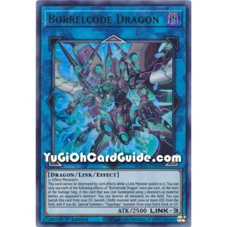 Borrelcode Dragon (Ultra Rare) – Burst of Destiny | Carta YUGIOH en México