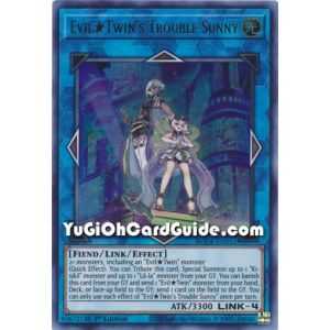 Evil Twin´s Trouble Sunny (Ultra Rare) – Burst of Destiny | Carta YUGIOH en México