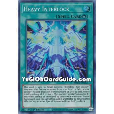 Heavy Interlock (Super Rare) – Burst of Destiny | Carta YUGIOH en México