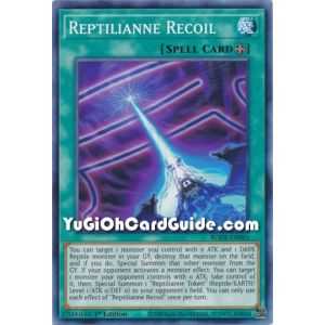 Reptilianne Recoli (Common) – Burst of Destiny | Carta YUGIOH en México