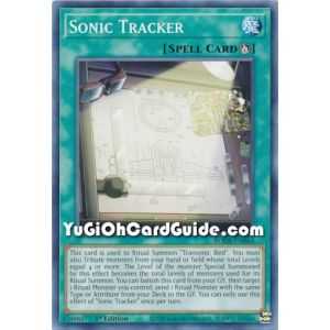 Sonic Tracker (Common) – Burst of Destiny | Carta YUGIOH en México