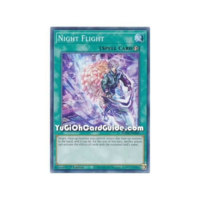Night Flight (Common) – Burst of Destiny | Carta YUGIOH en México