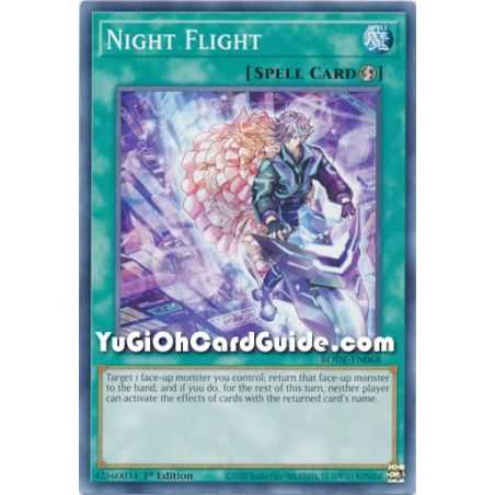 Night Flight (Common) – Burst of Destiny | Carta YUGIOH en México