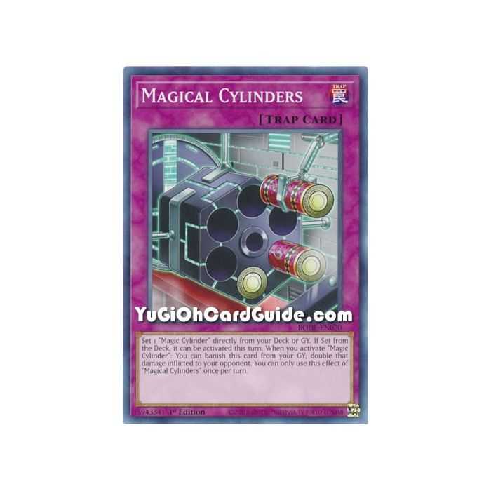 Magical Cylinders (Common) – Burst of Destiny | Carta YUGIOH en México
