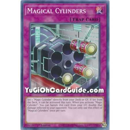 Magical Cylinders (Common) – Burst of Destiny | Carta YUGIOH en México