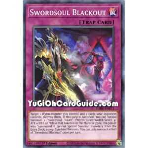 Swordsoul Blackout (Common) – Burst of Destiny | Carta YUGIOH en México