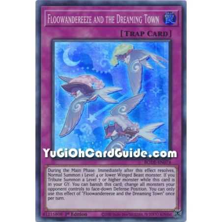 Floowandereeze and the Dreaming Town (Super Rare) – Burst of Destiny | Carta YUGIOH en México