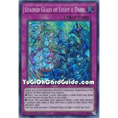 Stained Glass of Light and Dark (Super Rare) – Burst of Destiny | Carta YUGIOH en México