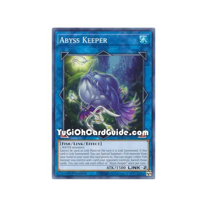 Abyss Keeper (Common) – Burst of Destiny | Carta YUGIOH en México