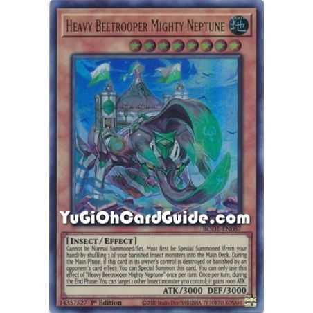 Heavy Beetrooper Mighty Neptune (Ultra Rare) – Burst of Destiny | Carta YUGIOH en México