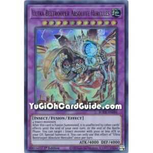 Ultra Beetrooper Absolute Hercules (Ultra Rare) – Burst of Destiny | Carta YUGIOH en México