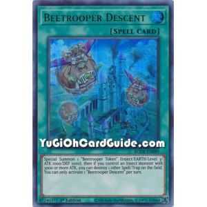 Beetrooper Descent (Ultra Rare) – Burst of Destiny | Carta YUGIOH en México