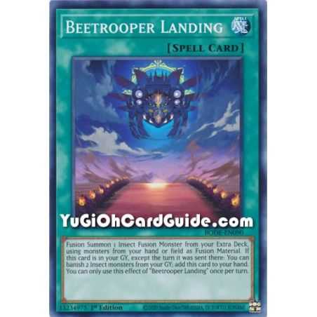 Beetrooper Landing (Common) – Burst of Destiny | Carta YUGIOH en México