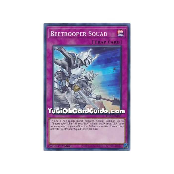 Beetrooper Squad (Common) – Burst of Destiny | Carta YUGIOH en México