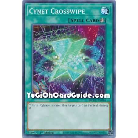 Cynet Crooswipe (Common) – Burst of Destiny | Carta YUGIOH en México