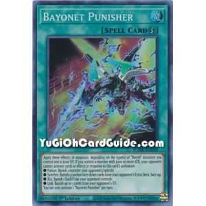 Bayonet Punisher (Super Rare) – Burst of Destiny | Carta YUGIOH en México