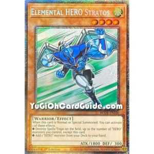 Elemental HERO Stratos (Starlight Rare) – Burst of Destiny | Carta YUGIOH en México