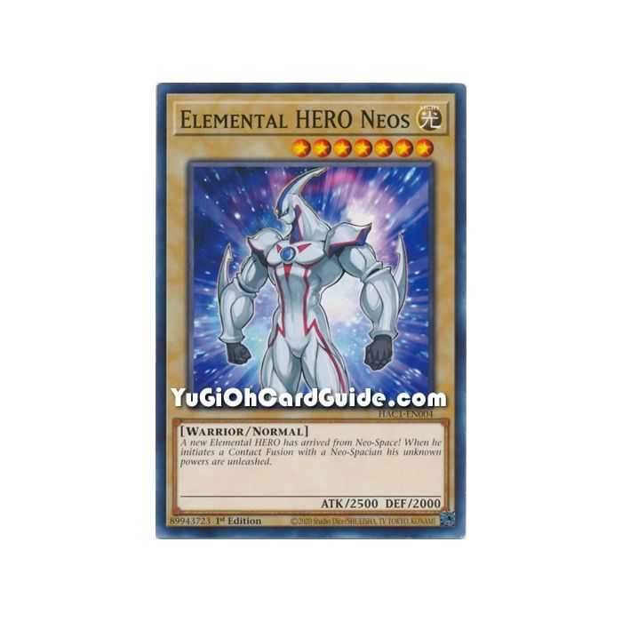 Elemental HERO Neos (Common) – Hidden Arsenal Chapter 1 | Carta YUGIOH en México