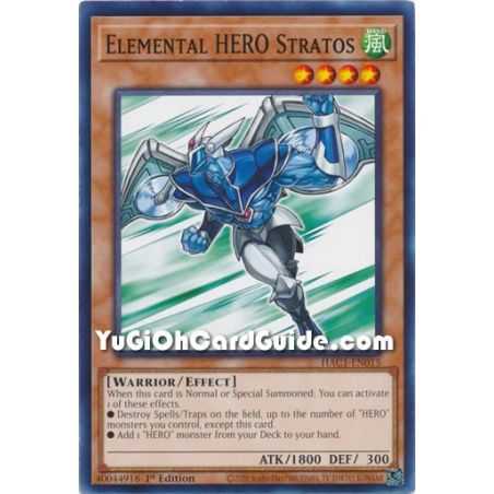 Elemental HERO Stratos (Common) – Hidden Arsenal Chapter 1 | Carta YUGIOH en México