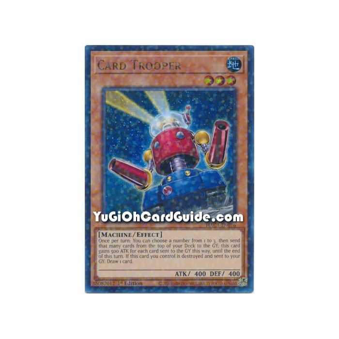 Card Trooper (Ultra Rare/Duel Terminal) – Hidden Arsenal Chapter 1 | Carta YUGIOH en México