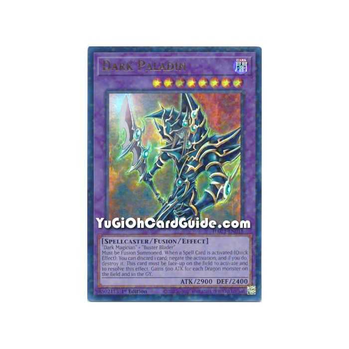 Dark Paladin (Ultra Rare/Duel Terminal) – Hidden Arsenal Chapter 1 | Carta YUGIOH en México