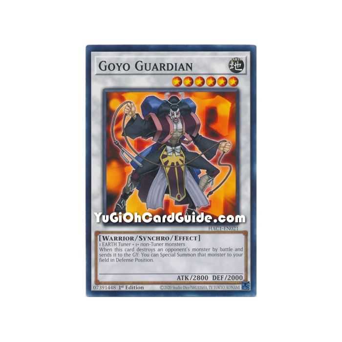 Goyo Guardian (Common) – Hidden Arsenal Chapter 1 | Carta YUGIOH en México