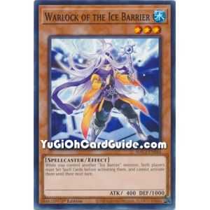 Warlock of the Ice Barrier (Common) – Hidden Arsenal Chapter 1 | Carta YUGIOH en México