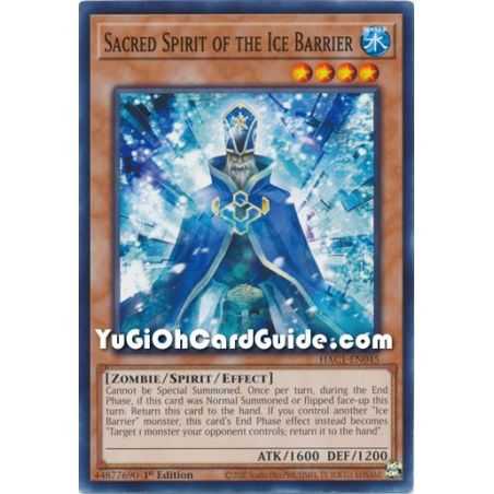 Sacred Spirit of the Ice Barrier (Common) – Hidden Arsenal Chapter 1 | Carta YUGIOH en México