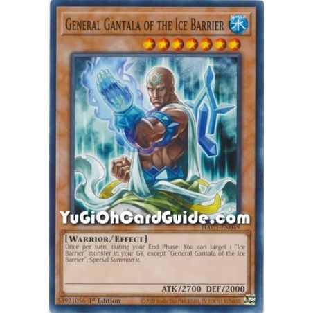 General Gantala of the Ice Barrier (Common) – Hidden Arsenal Chapter 1 | Carta YUGIOH en México
