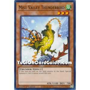 Mist Valley Thunderbird (Common) – Hidden Arsenal Chapter 1 | Carta YUGIOH en México