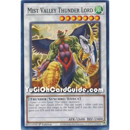 Mist Valley Thunder Lord (Common) – Hidden Arsenal Chapter 1 | Carta YUGIOH en México