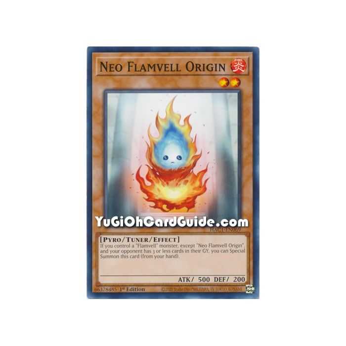 Neo Flamvell Origin (Common) – Hidden Arsenal Chapter 1 | Carta YUGIOH en México