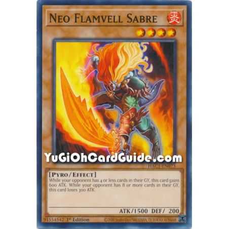 Neo Flamvell Sabre (Common) – Hidden Arsenal Chapter 1 | Carta YUGIOH en México