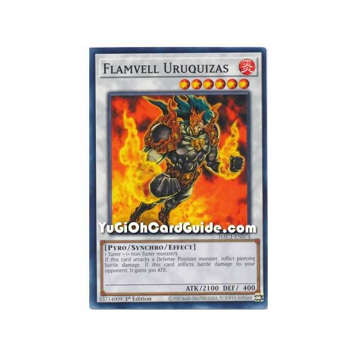 Flamvell Uruquizas (Common) – Hidden Arsenal Chapter 1 | Carta YUGIOH en México