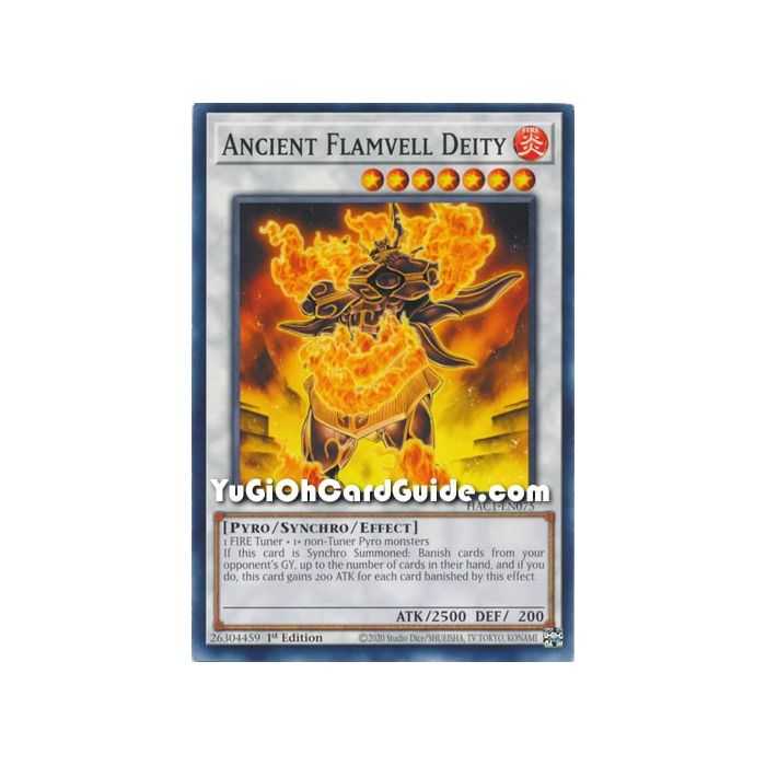 Ancient Flamvell Deity (Common) – Hidden Arsenal Chapter 1 | Carta YUGIOH en México