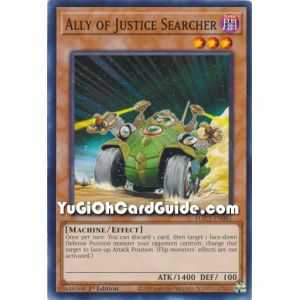 Ally of Justice Searcher (Common) – Hidden Arsenal Chapter 1 | Carta YUGIOH en México