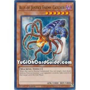 Ally of Justice Enemy Catcher (Common) – Hidden Arsenal Chapter 1 | Carta YUGIOH en México